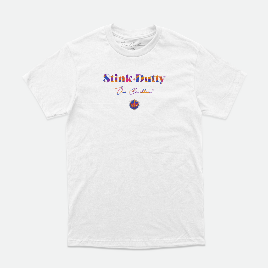 Stink + Dutty x One Caribbean Apparel – Camo Palms Tee