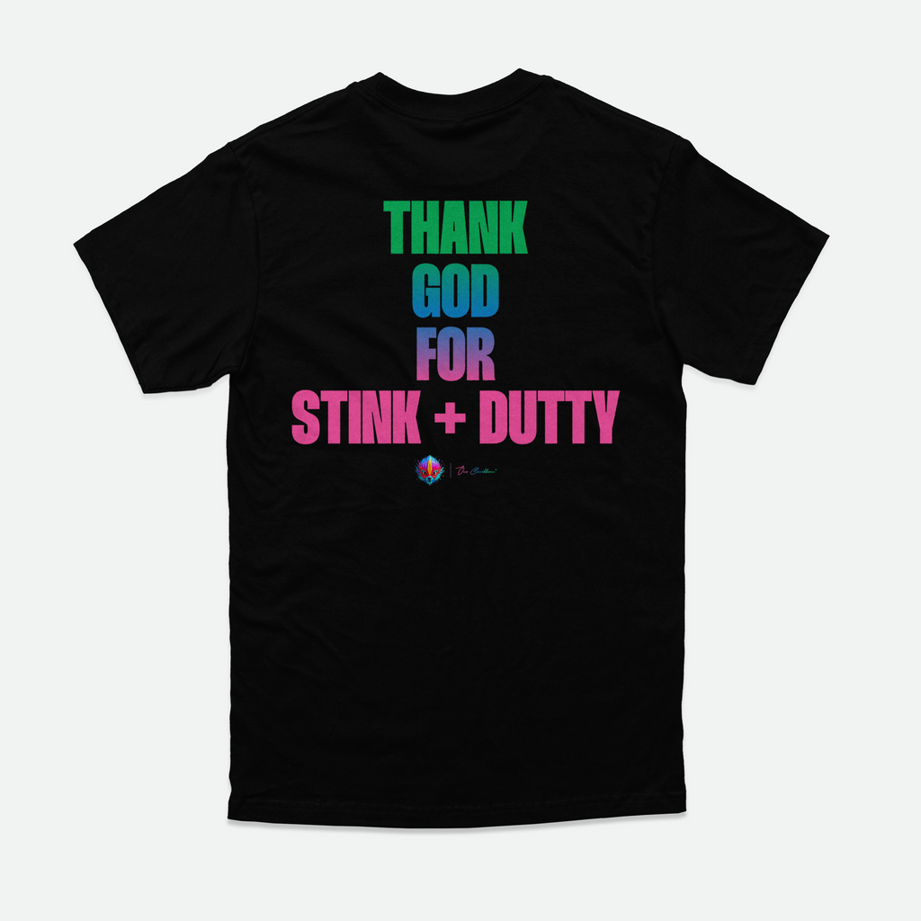 Stink + Dutty x One Caribbean Apparel – Thank God For Stink & Dutty Tee