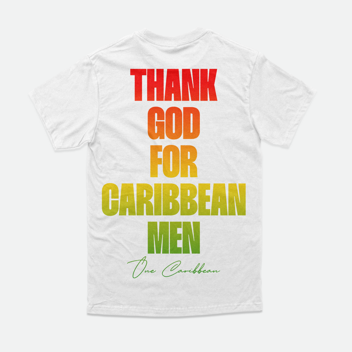 Thank God for Caribbean Men — Tee — Scotch Bonnet