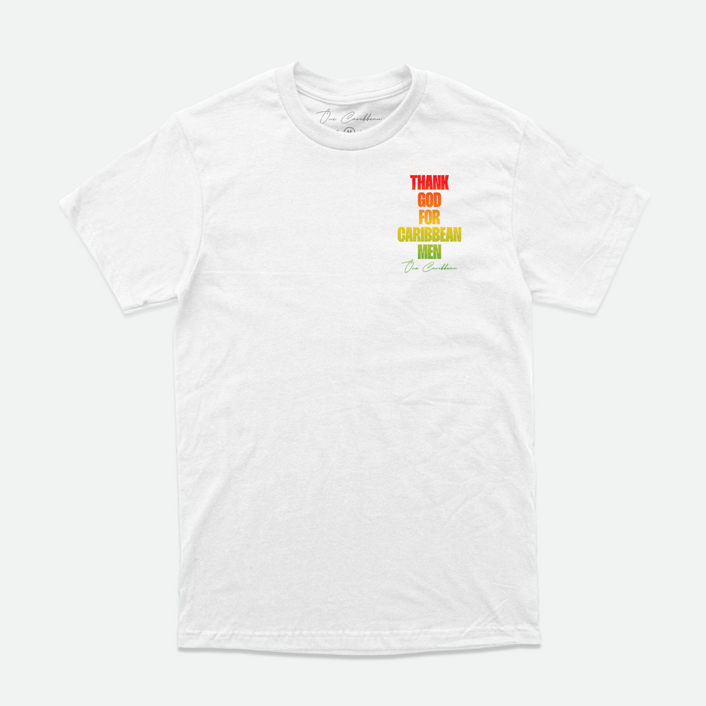 Thank God for Caribbean Men — Tee — Scotch Bonnet