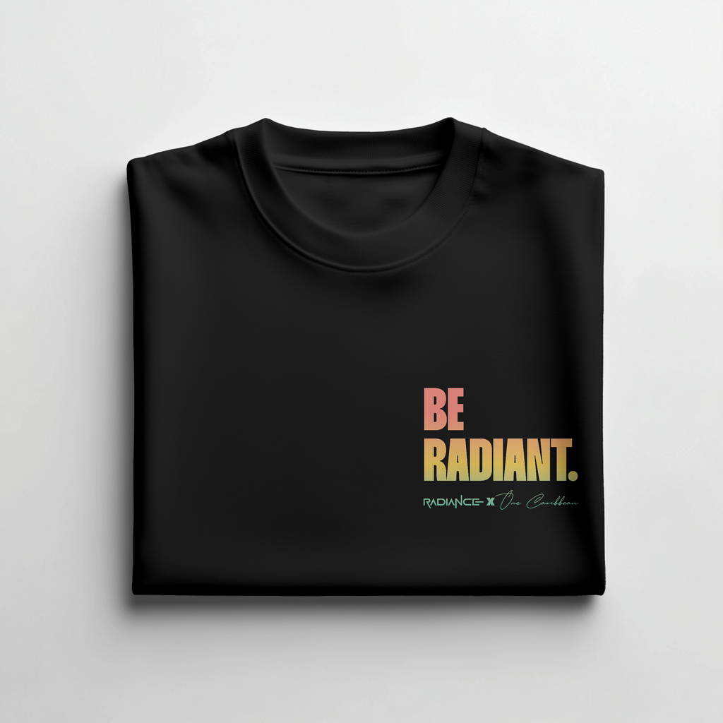 Radiance x One Caribbean Apparel – Be Radiant Crop Top (Multiple Colors)