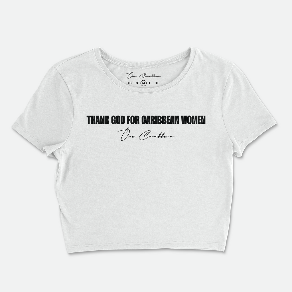 Thank God for Caribbean Women - Crop Top | By OCA