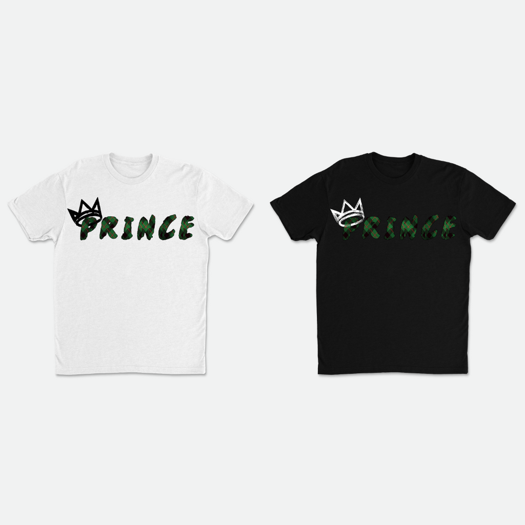 Prince Green Madras Short Sleeve T-Shirt