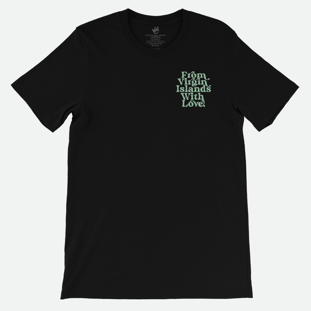 From Virgin Islands With Love T-Shirts (Mint Print)