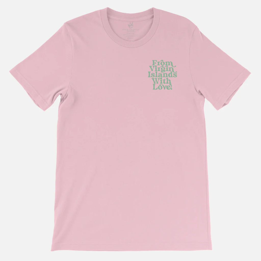 From Virgin Islands With Love T-Shirts (Mint Print)