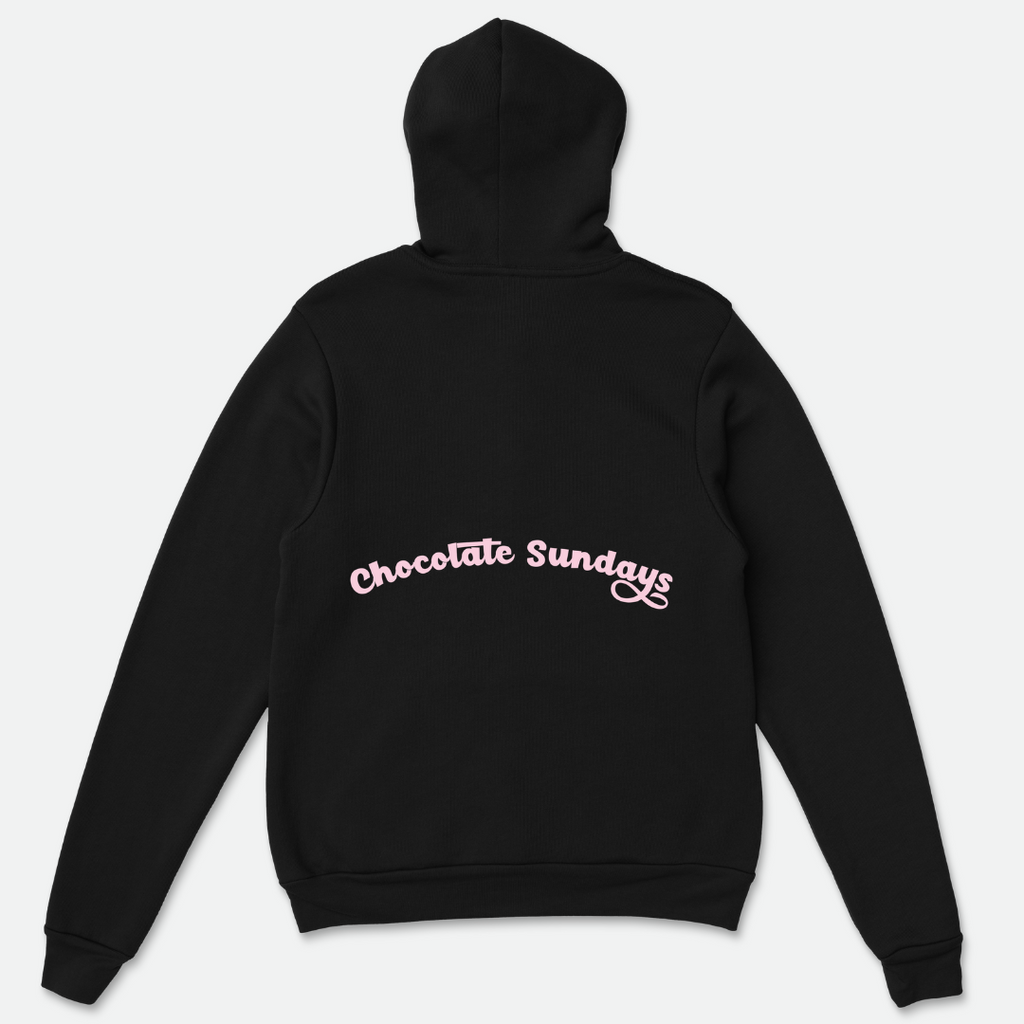 Chocolate Sundays Black Hoodie