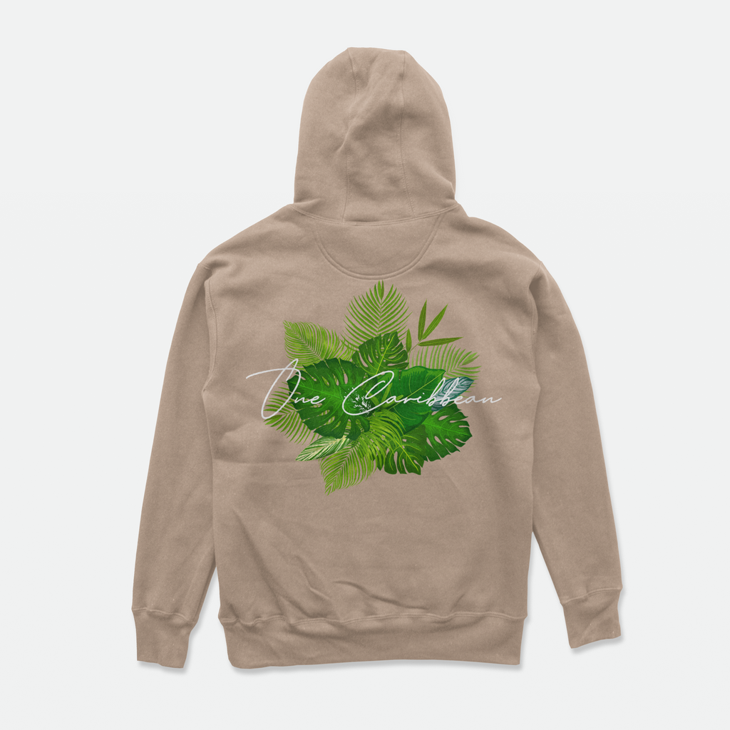 One Caribbean Bush Tee Hoodie (Tan)