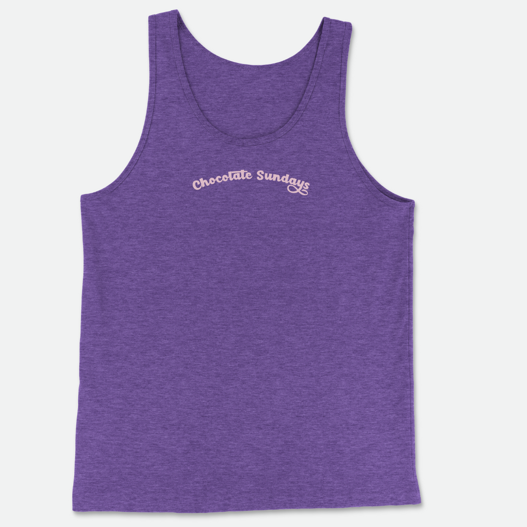 Chocolate Sundays Tank Top (Purple Pink)