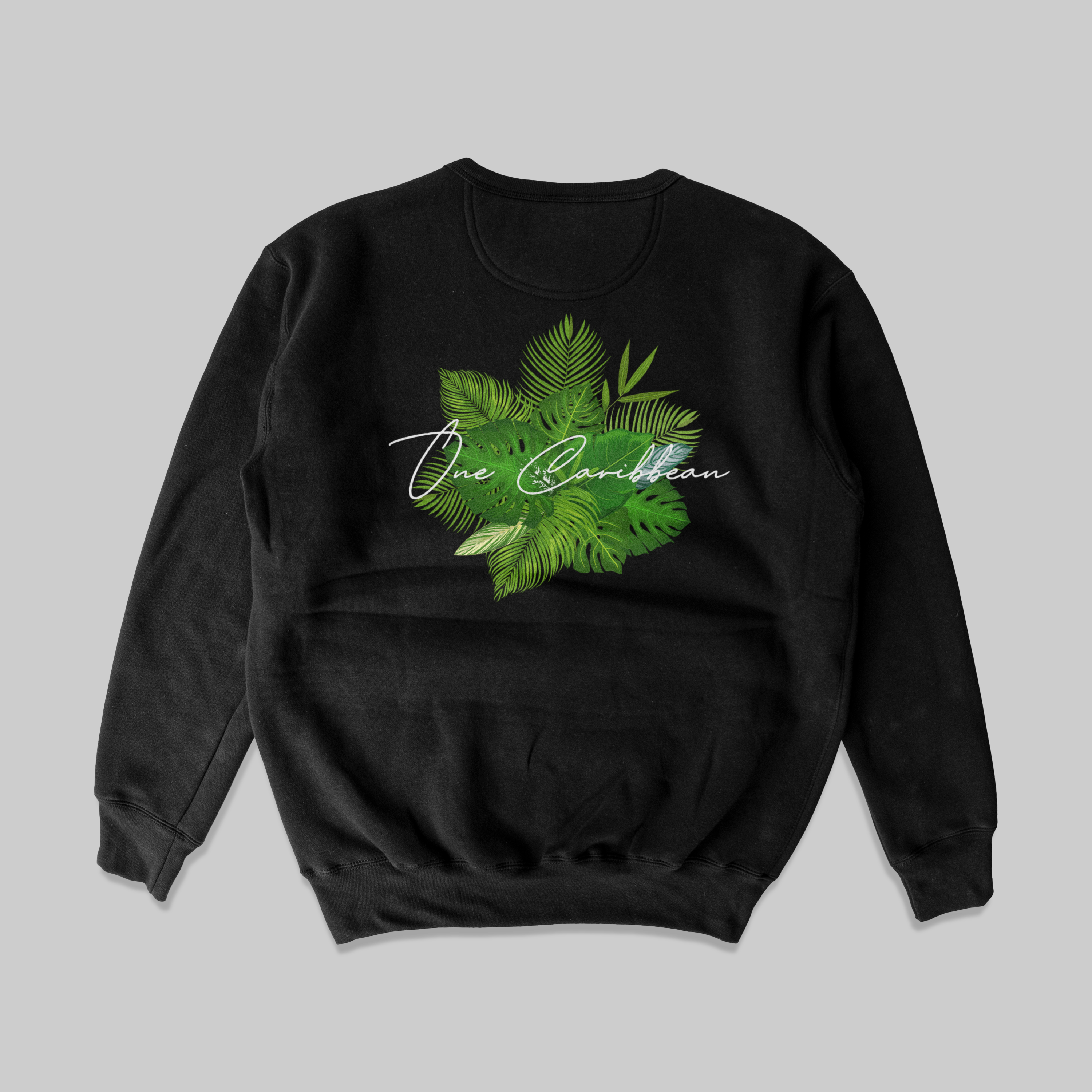 One Caribbean Bush Tee (Black Sweatshirt)