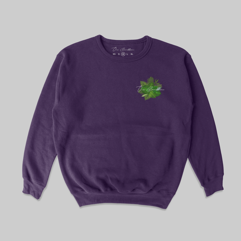 One Caribbean Bush Tee (Purple Sweatshirt)