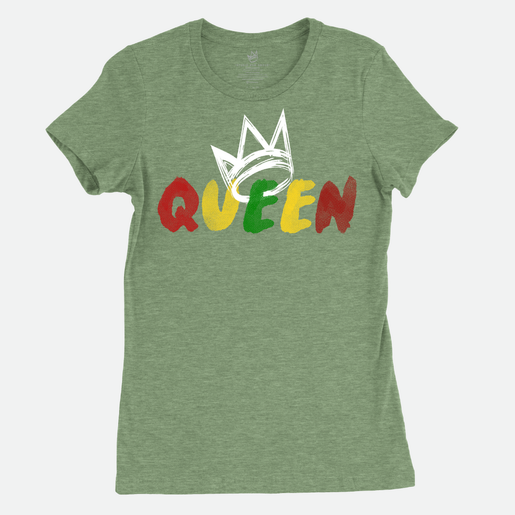 Queen Originals (Short Sleeve T-Shirt White Crown)