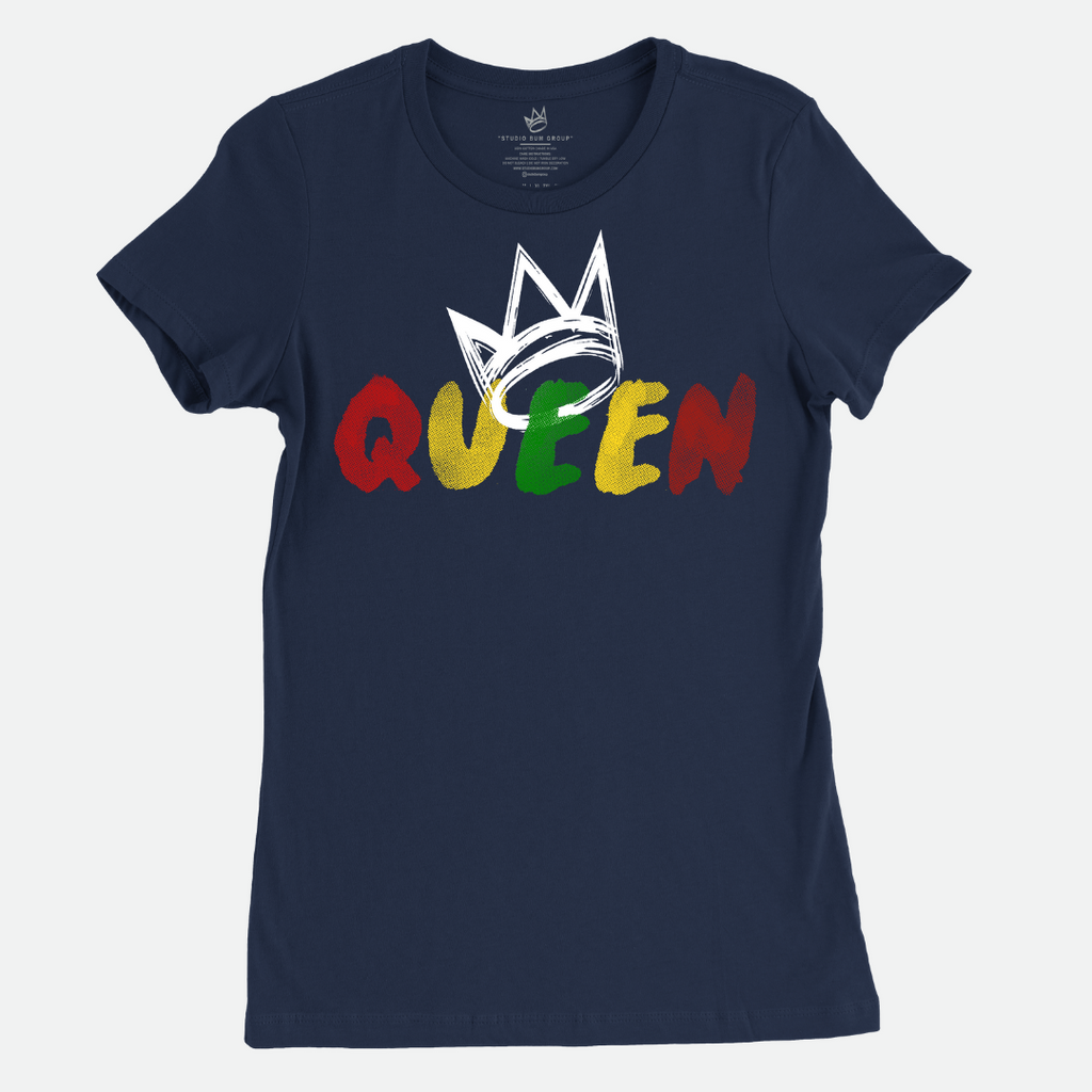 Queen Originals (Short Sleeve T-Shirt White Crown)