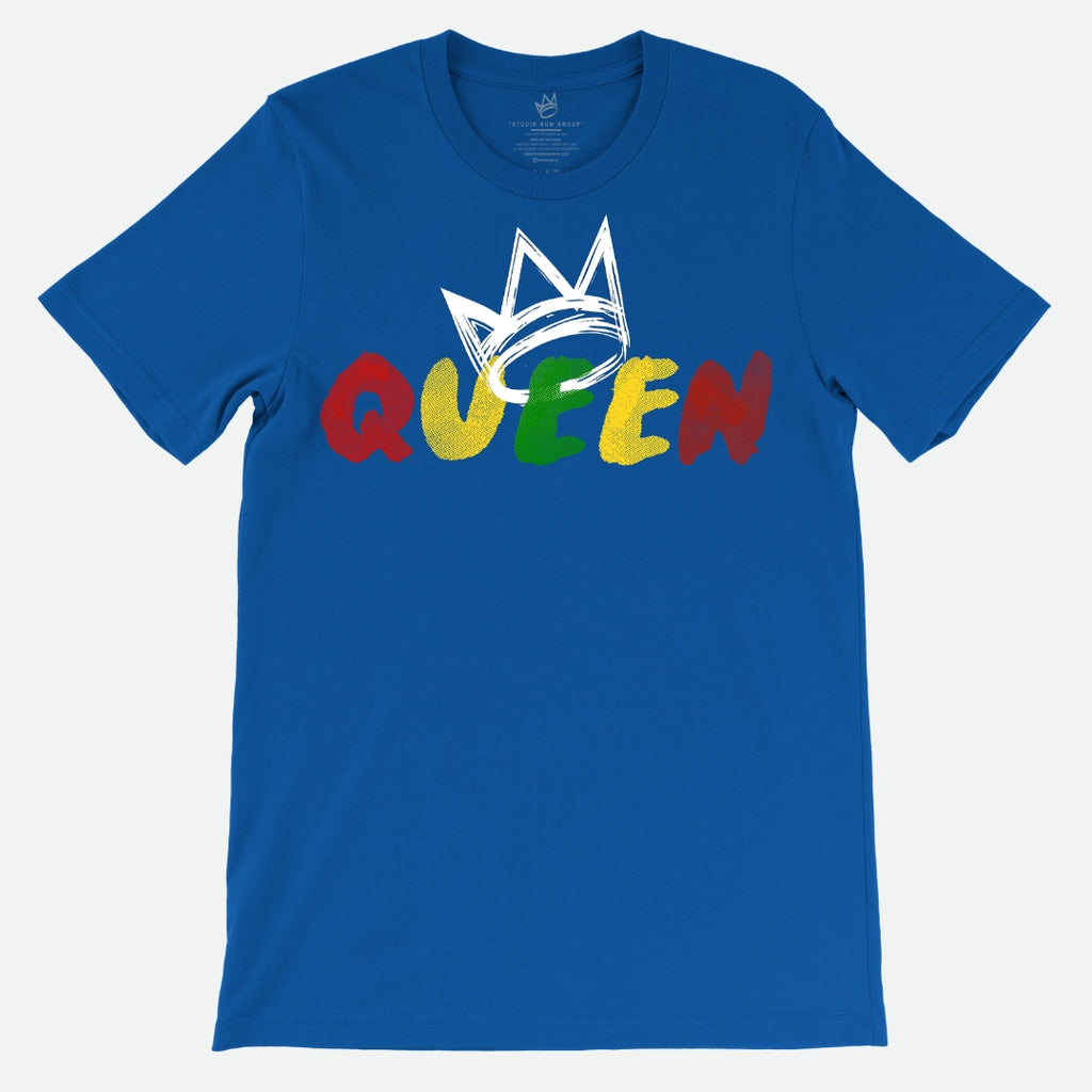 Queen Originals (Short Sleeve T-Shirt White Crown)