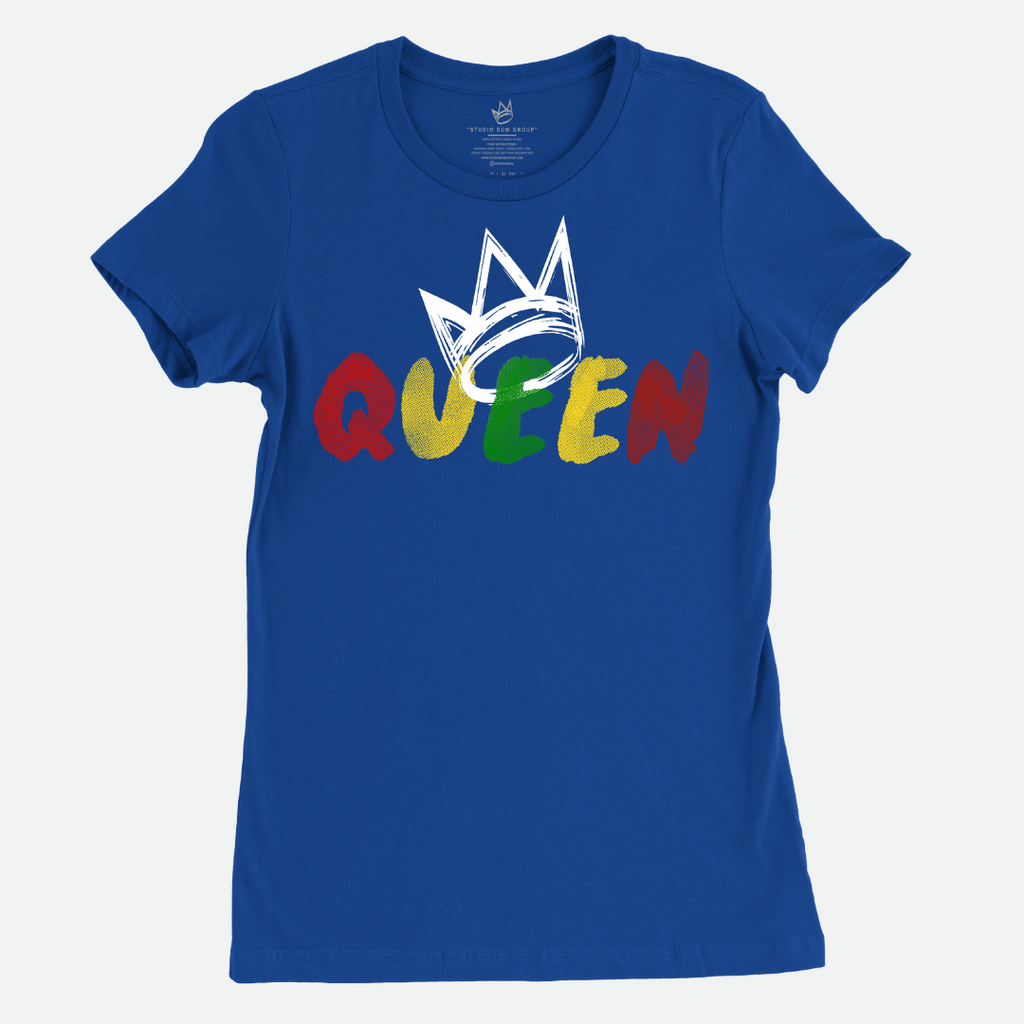 Queen Originals (Short Sleeve T-Shirt White Crown)