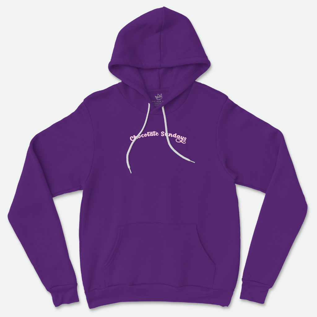 Chocolate Sundays Purple Hoodie