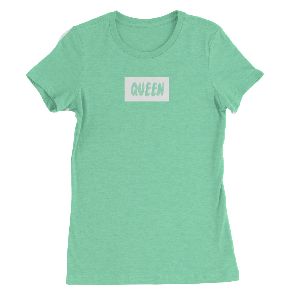 Queen Box Logo Tees (White)