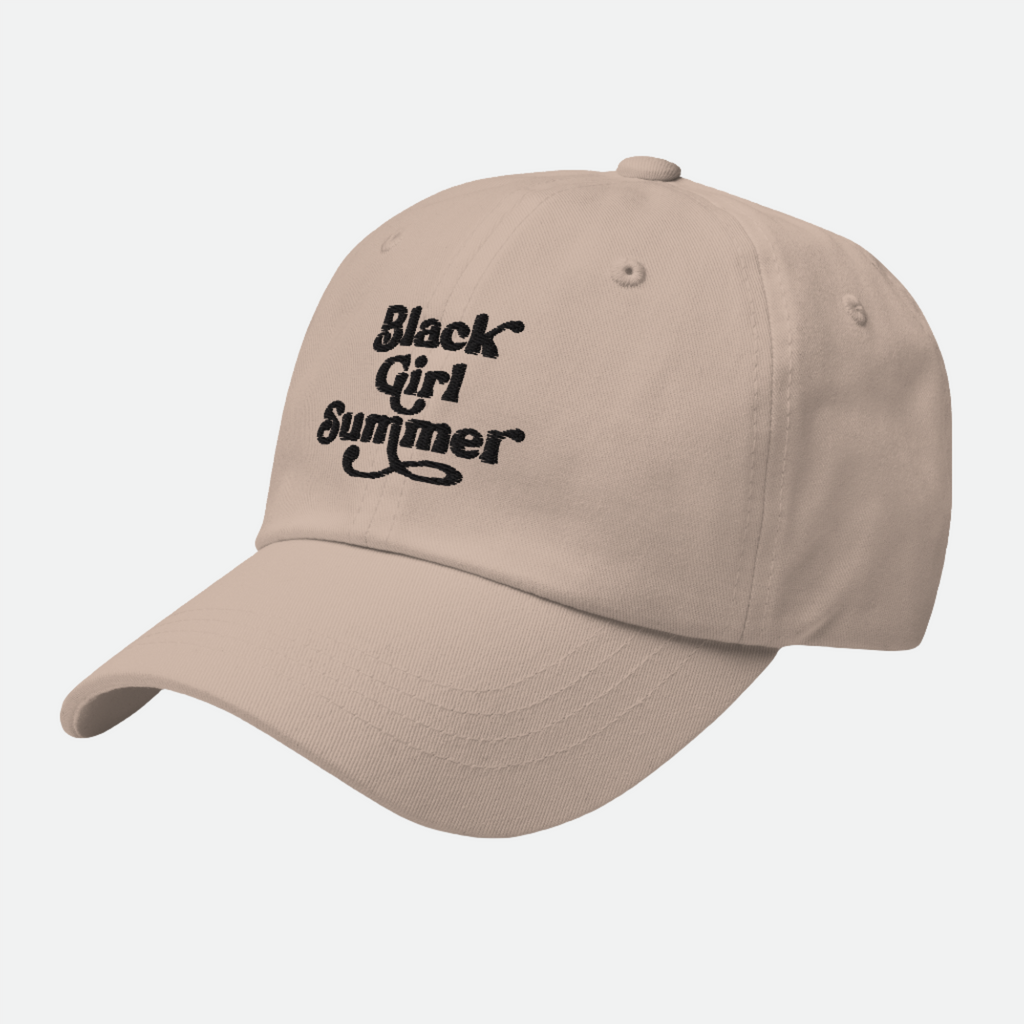 Black Girl Summer Dad Hat