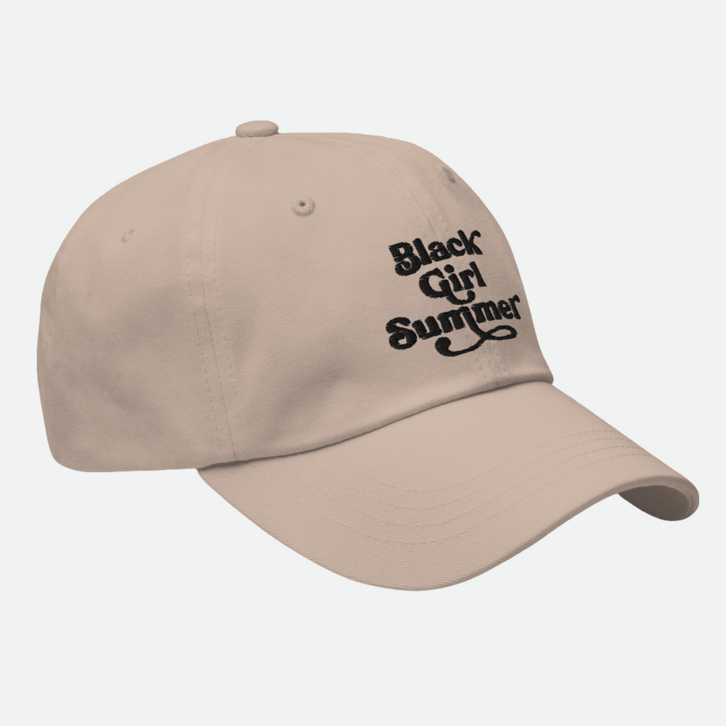 Black Girl Summer Dad Hat
